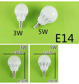New Mini E14 LED Corn Bulb Light 9W 7W Led Bulb 3W 5W 220V Led Lamp E14 Cool Warm White Lampara LED Candle Spotlight Lampada