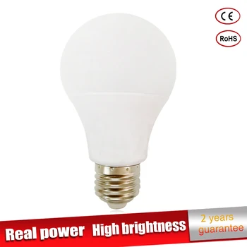 Real power Led Lamp E27 LED Bulb B22 110V 220V 230V led Light bulb 3W 5W 7W 9W 12W 15W SMD2835 lampadas led candle light
