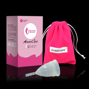 Aneer Lady Menstrual Cup For Women Menstrual Care Feminine Hygiene Diva Cup Silicone Copa Menstrual Coupe Menstruelle Copo Vagin
