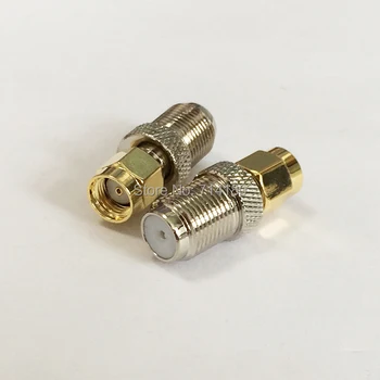 RF Adapter RP SMA Plug Male Switch F Jack Female RF Coaxial Adapter Straight Wholesale