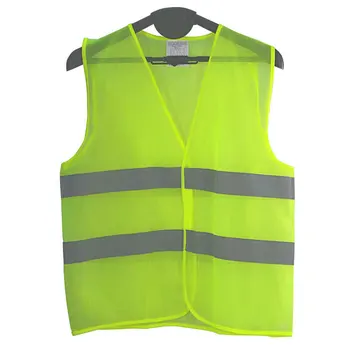 Reflective Vest, Working Clothes Provides High Visibility Day & Night For Running, Cycling, Warning Safety Chaleco Reflectante