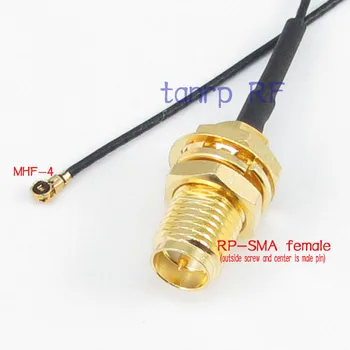 RF pigtail jumper cable for PCI WIFI Card wireless router 0.81mm 5CM 2in 2'' RP-SMA female jack to IPX IPEX I-PEX U.FL MHF4
