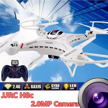 JJRC New H8C Rc Drone With 0.3/2MP HD Camera Flying Camera Helicopter Radio Control Rc Quadcopter Drones Remote Control Toys