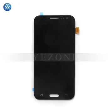 Black white gold LCD screen for Samsung Galaxy J2 J200 LCD display touch panel digitizer assembly complete replacement screen