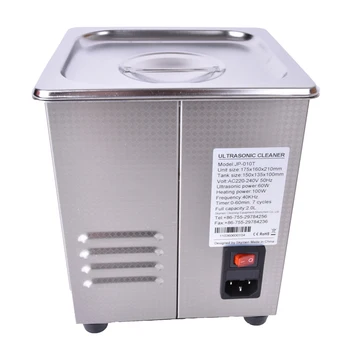 1pc 2L- 220V digital household ultrasonic cleaner ( JP-010T ) for glass Jewely shaver PCB cleaning, Ultrasonic Cleaning Machine