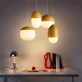 Individuality Creative Mushroom hang lights Chandelier lamp Bedroom Restaurant Bar