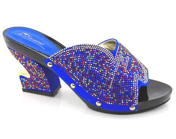 Fashion Itailan Sytle Women High Heels Shoes PU Ans Rhinestone Pumps Shoes Europe Size 37-43