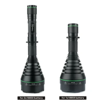 UniqueFire Powerful Flashlight f. Hunting UF-1508 T67 IR850nm 3watt LED Focusing Flashlight Lamp+38mm Head Part Kit Set Torch