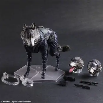 Play Arts KAI Metal Gear Solid V The Phantom Pain D-DOG PVC Action Figure Collectible Model Toy