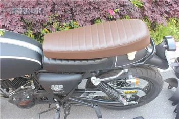 64MM 2 KIND CHOOSE MOTOCYCLE SADDLE BLACK BROWN MOTORCYCLE RACER SEAT RACER SEAT HUMP MASH CAFE RETRO LOCOMOTIVE CUSHION
