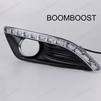 BOOMBOOST car accessory Car styling for F/ord f/iesta 2013-daytime running lights