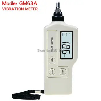 Hight quality GM63A Handheld Portable LED Digital Vibration Sensor Meter Tester Vibrometer Analyzer Acceleration Without box