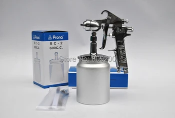 Prona R71-S spray gun, R-71-S painting gun, suction feed, 1.0 1.3 1.5 1.8mm nozzle size to choose,