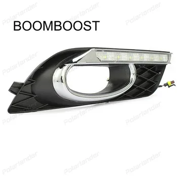 BOOMBOOST 2pcs auto lamps Daytime running lights For H/onda C/ivic 2011-Car styling