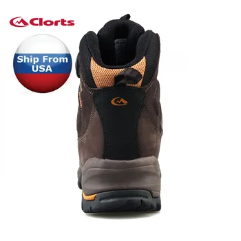 Shipped From USA Warehouse)2017 Clorts Men Hiking Boots BOA Fast Lacing Waterproof Outdoor Shoes For Men 3A008A/C