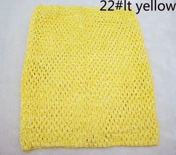 Wholesale 12 Inch tube top tutu top kids girl crochet pettiskirt crochet headbands  10pcs/lot