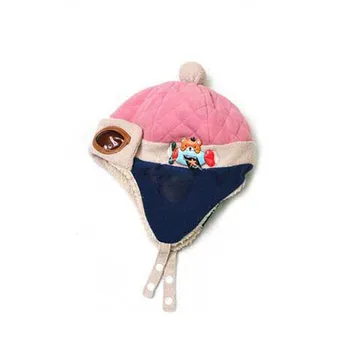 Toddlers Cool Baby Boy Girl Kids Infant Winter Pilot Warm Cap Hat Beanie