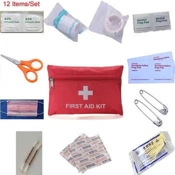 Portable Outdoor Waterproof Person Or Family First Aid Kit For Emergency Survival Medical Treatment In Travel,Camping or Hiking.