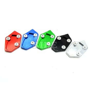 Motorcycle CNC Aluminum Kickstand FootSide Stand Enlarge For YAMAHA YZF-R3 yzf r3 R25 YZF-R25 2016 R300 R250