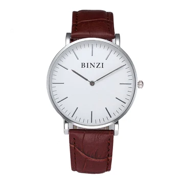 NEW quartz Wristwatche relojes deportivos fashion leather Nylon watch-Brand BINZI Floor price men watches 2016 latest style gift