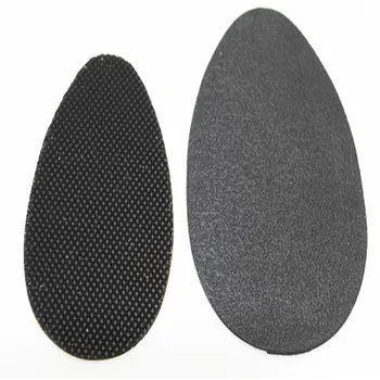 3 pairs/ lot black rubber light mute anti-sliding forefoot wear ladies shoes insoles stickers pad for High Heels AIS639-3