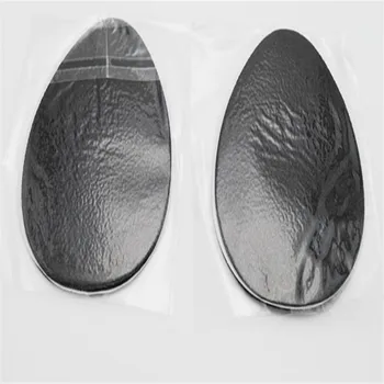 3 pairs/ lot black rubber light mute anti-sliding forefoot wear ladies shoes insoles stickers pad for High Heels AIS639-3