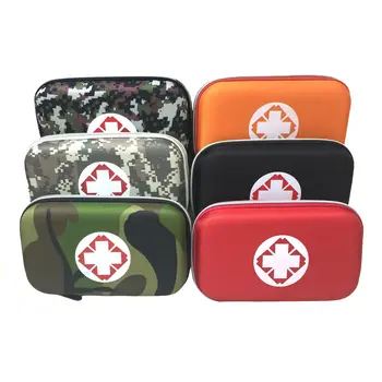 Multilayer Pockets Portable Outdoor First Aid Kit Waterproof EVA Bag For Emergency Medical Treatment In Travel,Family Or Car