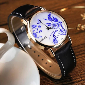 YAZOLE Quartz Watch Women Watches 2016 Brand Famous Female Clock Wrist Watch Lady for Quartz-watch Montre Femme Relogio Feminino