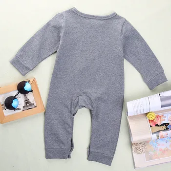 2016 Newborn Baby Boy Girl Cat Circle Print Long Sleeve Cotton Romper Playsuit Jumpsuit Onesie Clothes
