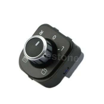Black Chrome Control Mirror Switch Fit For VW Golf A6 Tiguan Sagitar Magotan -Y103