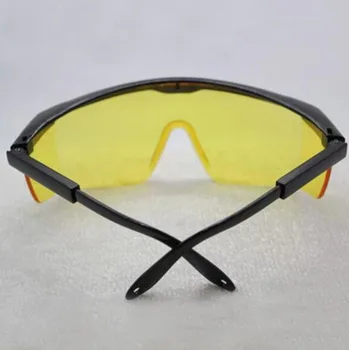Night Vision Brightening Goggles Dustproof Windproof Outdoor Yellow Lens Goggles Working Goggles H201047