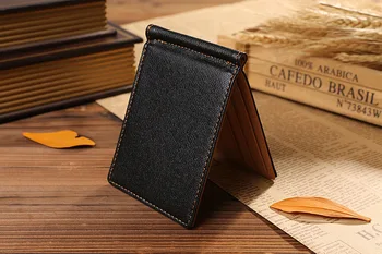2017 Newest Ultra-thin Design European and American Style Slim Men Wallets Famous Brand Male Card Wallets Purses
