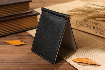 2017 Newest Ultra-thin Design European and American Style Slim Men Wallets Famous Brand Male Card Wallets Purses