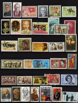 100 PCS/ lot , Rand Big And Middle Postage Stamps / timbres stamps , All Different,used,from the world wide,Off Paper,Collection