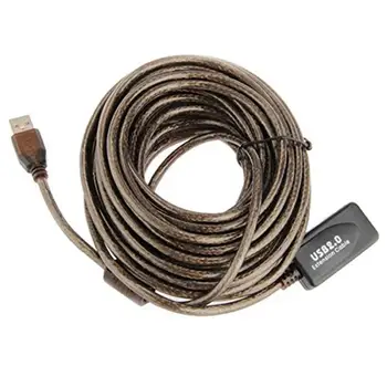 High Speed Active 30Ft 30F USB 2.0 Extension Cable Male To Female With Booster Repeater Extender 10 M 10 Meter