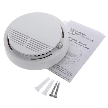 New Wireless Natural Smoke Detector Home Security Fire Gas Alarm Sensor Safely System Cordless For House Security System