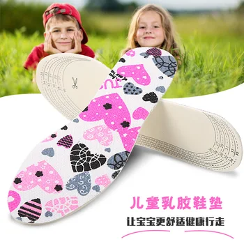 Breathable Insoles for Kids Cartoon Cute Shocked Sports Insoles for Shoes