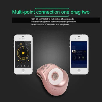 Ollivan S530 Plus Bluetooth Earphone Mini Earbuds Invisible Wireless Headset With Mic One For Two In-ear Auriculares For Phones