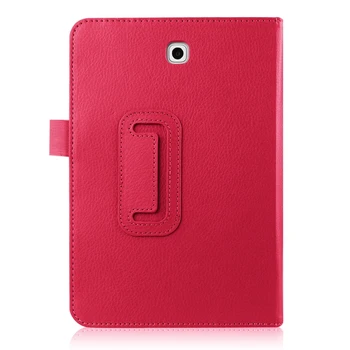Litchi Folio PU For Samsung T710 Funda Cover for Samsung Galaxy Tab S2 8.0 T710 T715 T719 2016 Stand Protective Tablet Case