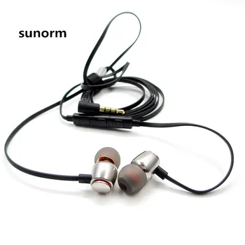 Newest Original sunorm SE-850 3.5mm In-Ear earphone HiFi earphone Bass subwoofer fever earplugs HiFi earpiece metal earphone