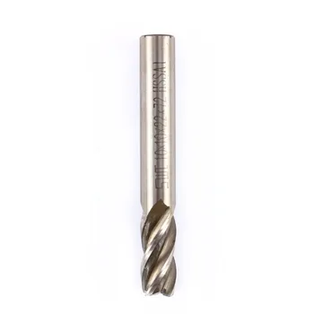 1PCS HSS CNC Straight Shank 4 Flutes 10mm x 10mm End Milling Cutter Drill Bits