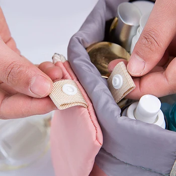 Cosmetic Jewelry Organizer Wash Toiletry Makeup Travel Drawstring Bag Case