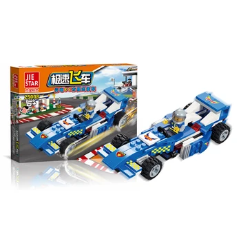 High speed Racing car Blocks 110pcs Bricks Building Blocks F1 Formula racing Sets Model Bricks Educational Toys For Children