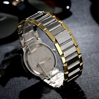 LVPAI fashion ladies quartz gold watch women Quartz Wristwatch Clock Ladies Dress Gift Watches luxury brand watches steel