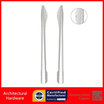 Fashionable Entrance Door Handle 304 Grade Stainless Steel Pull Handles PA-652-L780mm For Glass/Wooden/Metal Doors