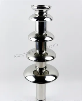 Chocolate fountain machine Five levels stainless steel chocolate fountain dispenser 5 levels with thermostat