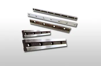 Steel bar shear blade