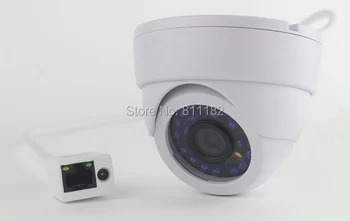 High resolution! 2.0MP Dome indoor CCTV Camera 24leds IR night vision Onvif IP Camera system 8ch Motion detect NVR Security kit