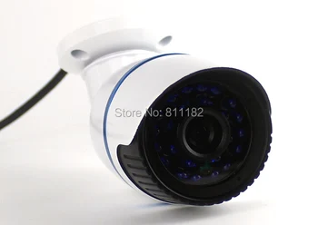 720P IP camera outdoor waterproof IR Night vision security system 8CH NVR Kit P2P Onvif 1.0MP IP Camera Recorder