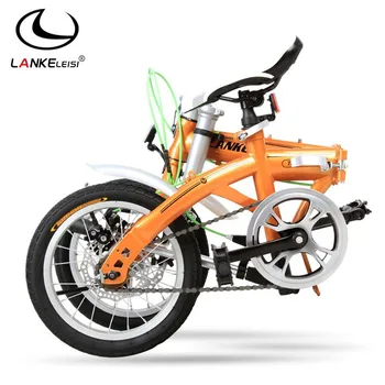 14-inch folding bicycles double disc aluminum fahrrad adult mini bike folding bike